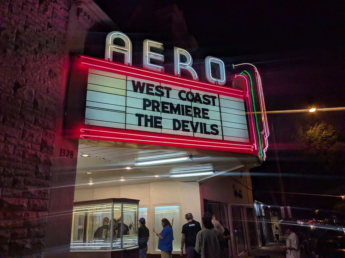 doloresquintana's tweet photo. Thank you @BeyondFest and @clockwork_wb for the magnificently terrifying restoration of KEN RUSSELL'S THE DEVILS. It was truly as if I was seeing the film for the first time. Thank you @awhitetable and @KermodeMovie for keeping the faith. Cinematic rapture. 
I am awestruck. https://t.co/EzVIZUoXjy