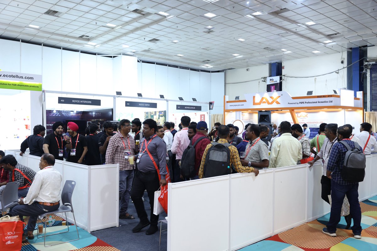 raghavnews's tweet photo. Happy Hours at Big Cine Expo 2026, presented by Xpand Digital.
#BigCineExpo2026 #HappyHourVibes #FilmExpoFun #CineLovers #ExpoDayDoneRight #ExpoInsights #EndOfDayCheers #ScreenAndSip #EventMoments #ChennaiCinemaScene https://t.co/jXCP9J1iVK