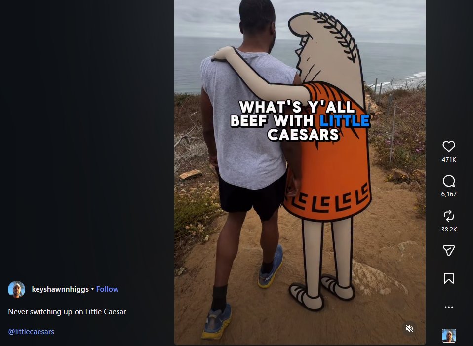 ddddddd8a's tweet photo. I found the name, he's basically like Chill Guy and looks similar to TripleT and people are posting themselves with him?

He's being used as a meme template similar to Chill Guy called "Lil Caesar"

https://t.co/xF28M8Lj8d
https://t.co/433W5tZ1q9 https://t.co/ZHYlBjA4tm