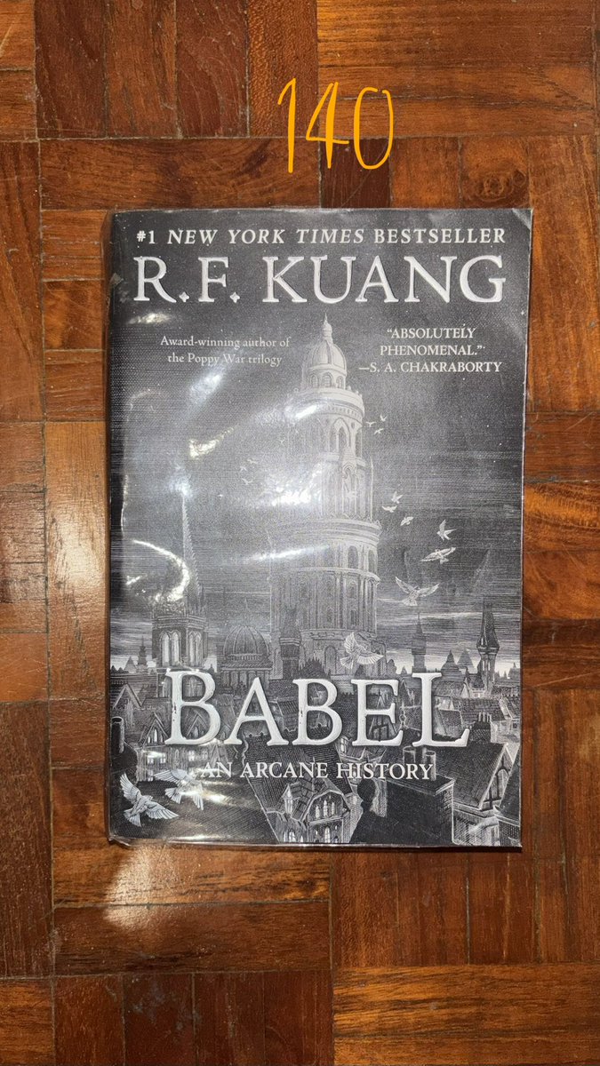 goltreas's tweet photo. @basebuku [UPDATE] sisa tomorrow tomorrow tomorrow by gabrielle zevin &amp; babel rf kuang yaa. 

thank you yang sudah belanjaa ♡ https://t.co/KgJOJyeqUZ