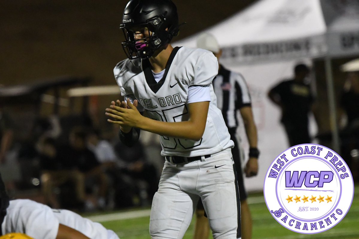 WCPSacramento's tweet photo. Grayson Haugen’s last five weeks included four big wins - including at a WCAL school.

The 6-4 QB showed all he can do, how he wins and really developed a bond with a fellow impressive signal-caller in the program.

Story tomorrow at https://t.co/1gnH55J9Hg https://t.co/WPek3NtxtC