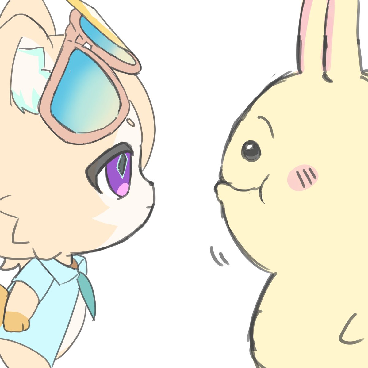 nemonemop_'s tweet photo. #wavecrest -kun vs usagi, who will be the winner?

#HonkaiStarRail https://t.co/YQNBUyjjp5