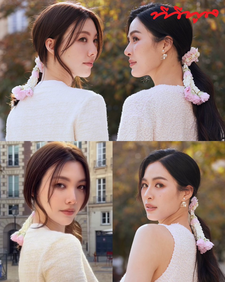 tvpoolsocial's tweet photo. ✨ “หลิงหลิง-ออม” เสิร์ฟความสวยหวานจากฝรั่งเศส พร้อมมาลัยรัดเกล้าสีชมพูจากเมืองไทย คอมพลีตลุคได้ละมุนลงตัวสุด ๆ สวยอินเตอร์แต่ยังมีกลิ่นอายความเป็นไทยแบบเต็มร้อย 💗🇹🇭🇫🇷

#ทีวีพูล #หลิงหลิงคอง #ออมกรณ์นภัส #หลิงออม #LingOrm 

https://t.co/lyczQWDO52 https://t.co/MUlA5SHOVc