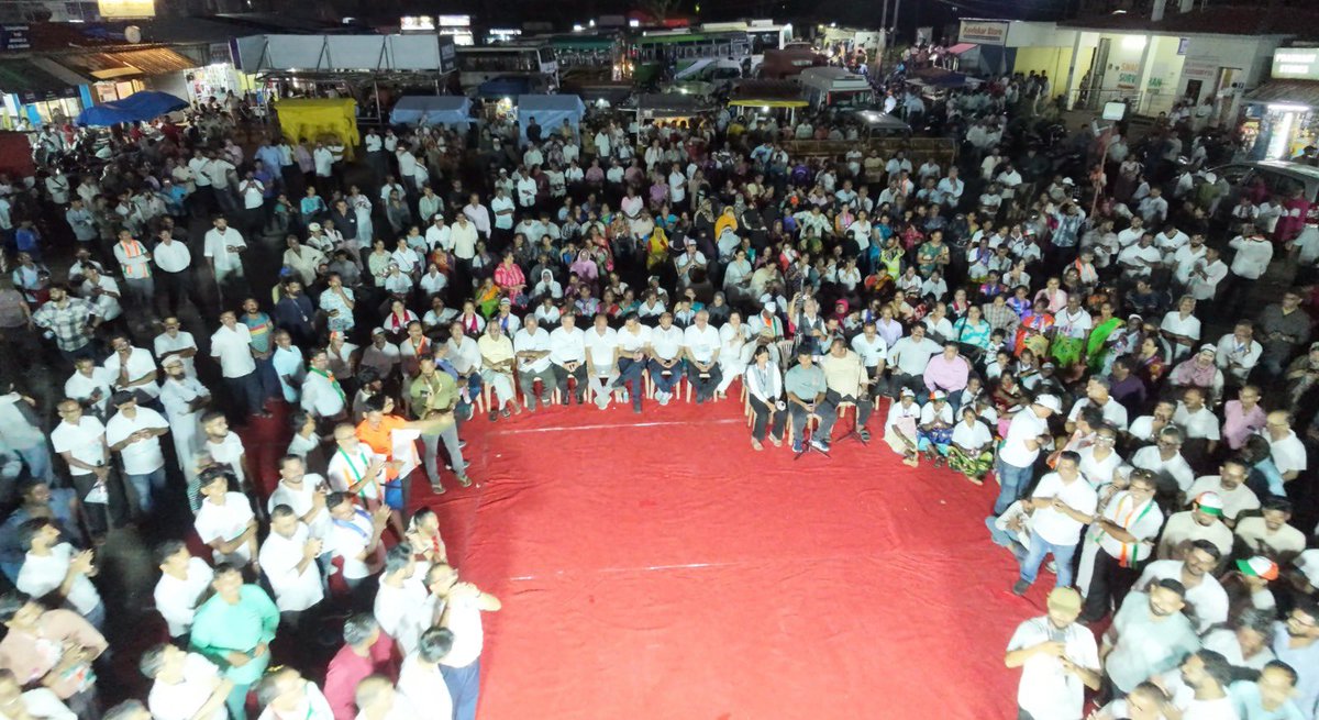 Manikrao_INC's tweet photo. Day 14 I गोंय राखण यात्रा I Gõy Rakhonn Yatra
#goacongress #gõyvikpakdivchena #gõyrakhonnyatra #goa #goawillrise https://t.co/v8F5hBw4Ju