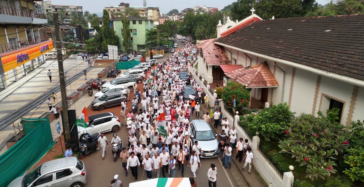 Manikrao_INC's tweet photo. Day 14 I गोंय राखण यात्रा I Gõy Rakhonn Yatra
#goacongress #gõyvikpakdivchena #gõyrakhonnyatra #goa #goawillrise https://t.co/v8F5hBw4Ju