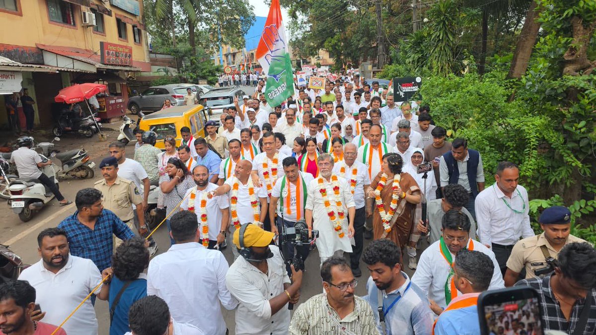 Manikrao_INC's tweet photo. Day 14 I गोंय राखण यात्रा I Gõy Rakhonn Yatra
#goacongress #gõyvikpakdivchena #gõyrakhonnyatra #goa #goawillrise https://t.co/v8F5hBw4Ju