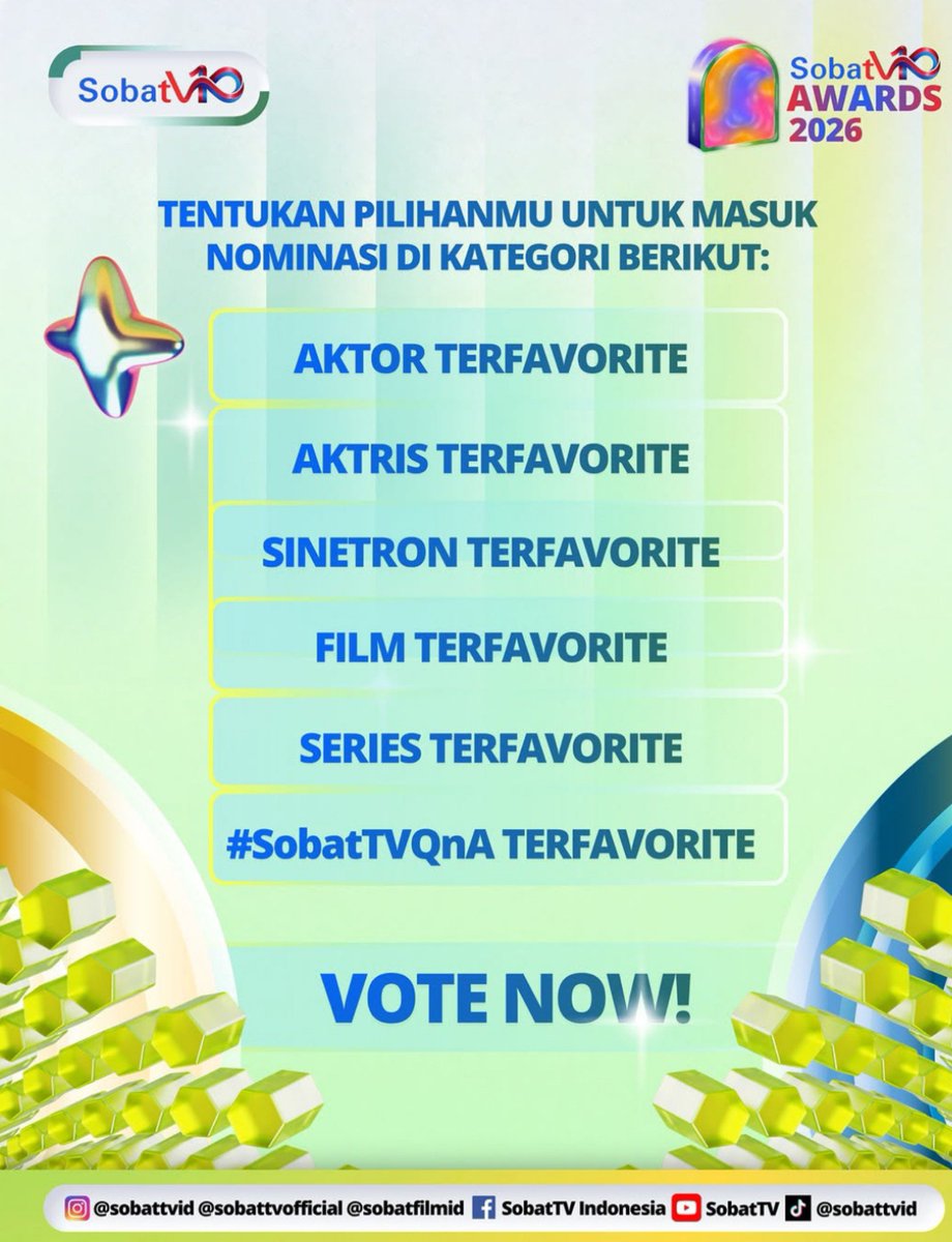 tuperwerbiru's tweet photo. ✨yuk vote vote lagi ✨
ini vote buat masuk nominasinya yaa 
kita usahakan arsha tj menang lagi 💅🏻

https://t.co/jnuHAHdUuj

tinggal di klik/salin aja linknya trus diisi https://t.co/o8TM3K6luj