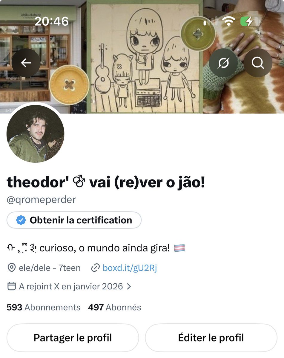 qromeperder's tweet photo. talvez eu mude dnv, talvez não. por enquanto vai ficar assim! tirei o “(re)ver o jao” pq estava me dando agonia nome enorme! https://t.co/TyUvXG3q3i