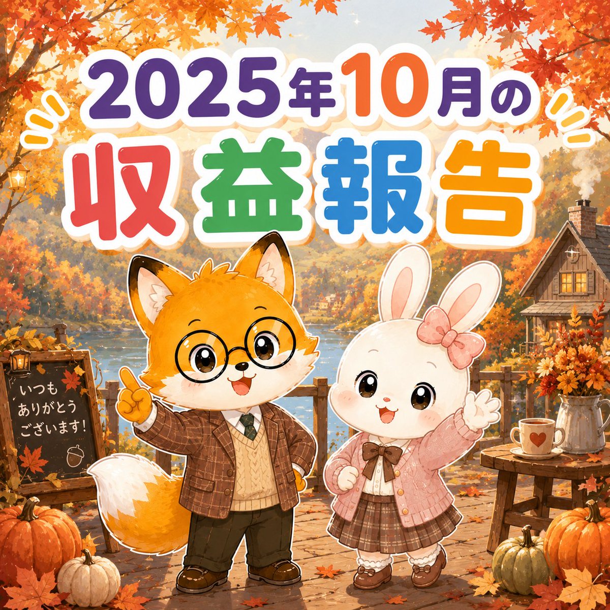 tottyanns's tweet photo. ブログ更新しました・ｖ・

新米うさぎ🐰２０２５年１０月の投資収益報告の見直し会🦊

ブログのリンクです↓
https://t.co/WeY86S5mw9

#新米うさぎ #収益報告 #投資初心者 https://t.co/9FKPHlhAv7