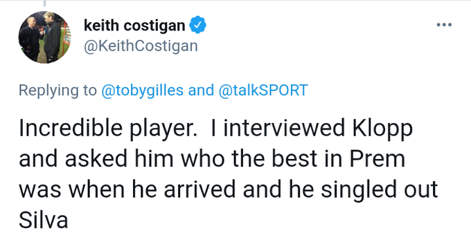 jhbe1tadfa's tweet photo. @BIGCHRISTIANX1 Please respect Silva

Dyche, Klopp, Arteta and Lampard on Silva https://t.co/xM7TYMR3Sq