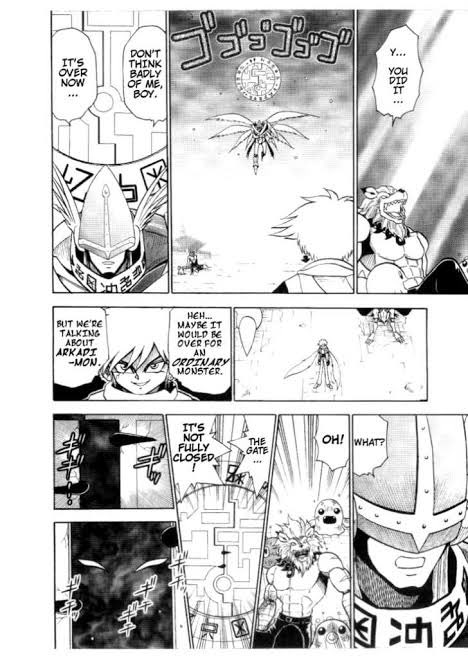 TrueFateDestiny's tweet photo. @Soyo_bean @DigimonWorldGuy I think this explains pretty much all you need to know about what kind of menace V-Tamer Arcadiamon was https://t.co/NGJpZDdy0x