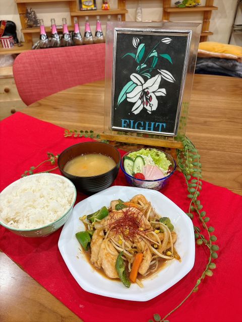 MahjangEight's tweet photo. おはようございます♪

今日のランチは
『鶏むねの味噌炒め』です。
ご飯進む～♪

フリーの方は無料で食べれまーーす(^^)/♪

皆様のご来店
おまちしております‼

#天満　#JR天満駅　#麻雀 #ランチ　#大阪　#三人打ち　#フリー　#貸卓　#セット https://t.co/RvhIMF4UAY