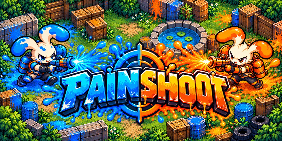 CryptoMilovat's tweet photo. 🎨🔫 #PAINTSHOOT @CryptoMilovat @dcryptrodriguez 
Shoot. Paint. Conquer.

#PaintShoot es un arena shooter de territorio donde no ganas por kills, sino pintando más mapa que tu rival. Hoy compartimos el primer vistazo del prototipo, la fecha para jugarlo y la información de nuestro token en testnet. 🐰💙🧡

📅 DISPONIBILIDAD

Todavía no está disponible. En 5 días (sábado 10 de octubre) podrás jugarlo gratis. 🎉

📲 El link de descarga se publicará únicamente en el canal de #CryptoMilovat :  @CryptoMilovat 

🎮 EL JUEGO

- 🔵🟠 Dos equipos: azul vs naranja
- ⏱️ Rondas de 3 minutos
- 🔫 Disparas pintura y conviertes el mapa en el color de tu equipo
- 📊 El marcador muestra en tiempo real el porcentaje de territorio de cada bando
- 🏆 Gana quien controle más mapa al terminar el tiempo

La arena incluye cajas, barriles, muros y un estanque que sirven de cobertura. 🧱 Los personajes son dos conejos con sus propios lanzadores de pintura, en estilo pixel art. 🐰

🛠️ ESTADO DEL PROYECTO

#PaintShoot es un prototipo en desarrollo.

✅ Funciona: menú principal, arena jugable, pintura de territorio, marcador y temporizador.
🔧 En camino: balance de jugabilidad, más mapas y modo online.

Lo construimos en público. Habrá aspectos por pulir y tu feedback será clave. 💬

🪙 TOKEN $PAINT (TESTNET)

Lanzamos $PAINT en la testnet de vibe/vibe (@vibevibefun ), sobre #RobinhoodChainTestnet , como experimento para aprender cómo funcionan los lanzamientos on-chain y probar comunidad.

⚠️ Es un token de testnet y no tiene valor real. No es una promesa de airdrop ni de ganancias, y no constituye consejo financiero. Para jugar no necesitas comprar ni tener el token.

📋 Configuración del token:
- 💸 Impuesto: 1% por compra/venta
- 🧮 Reparto de ese 1%: 20% plataforma, 60% reflections para holders de $PAINT, 16% treasury del proyecto (desarrollo del juego) y 4% quema 🔥
- 🚫 Compra inicial del equipo: ninguna
- 🚫 Airdrops configurados: ninguno
- 👛 El treasury se envía a la wallet que creó el token

Según @vibevibefun , el reconocimiento a participantes de testnet es discrecional, los puntos y rankings no generan derecho a nada, no hay fecha de TGE anunciada y la mainnet del launchpad aún no está live. El equipo de #PaintShoot no controla ninguno de estos puntos.

🧪 CÓMO PROBAR EL TOKEN

1️⃣ Añade la red Robinhood Chain Testnet (Chain ID 46630, RPC: https://t.co/XQUsTwofoj)

2️⃣ Solicita ETH de prueba en https://t.co/h7FIxRX3cM (0,01 ETH cada 24 horas)

3️⃣ Busca $PAINT en https://t.co/glplvvx2sn o usa este link:  https://t.co/gjWUBpcDF8

4️⃣ Verifica en el explorador: https://t.co/4JeJMDslJc

🔐 SEGURIDAD

- ✅ Dominios oficiales de vibe/vibe: https://t.co/OABvmN5oww y https://t.co/glplvvx2sn. Escríbelos a mano.
- 🎮 El link oficial del juego solo se publica en el canal de @CryptoMilovat . Desconfía de mensajes directos, anuncios y links de terceros.
- 🔑 Nunca compartas tu frase semilla. Nadie del equipo te la pedirá.
- 👛 Usa una wallet secundaria para testnet.

❓ PREGUNTAS FRECUENTES

💰 ¿Cuesta algo jugar? No, el juego será gratis.
🪙 ¿Necesito $PAINT para jugar? No, el token es independiente y es de testnet.
🎁 ¿Habrá airdrop? No lo prometemos ni lo configuramos. Cualquier reconocimiento de @vibevibefun es decisión del operador.
📢 ¿Dónde me entero de las novedades? En el canal de @CryptoMilovat 

💙🧡 Gracias por acompañarnos desde el prototipo. Nos vemos el sábado en la arena. 🎨🔫

@CryptoMilovat  🐈‍⬛💜

#PaintShoot #PAINT #vibevibe #Web3 #Crypto #CriptoEnEspañol #Testnet #RobinhoodChain #GameDev #IndieGame #PixelArt #Gaming #CryptoMilovat