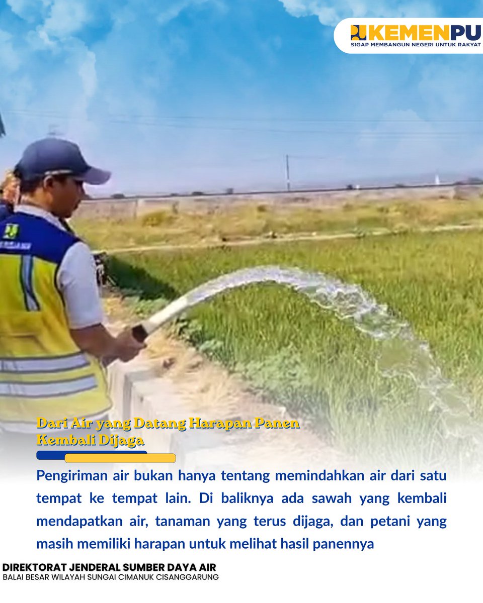 BBWSCimanuk's tweet photo. Sebanyak 10.000 liter air didistribusikan untuk membantu sekitar 2 hektare lahan pertanian di Desa Astanamukti, Kecamatan Pangenan, Kabupaten Cirebon 

#sigapmembangunnegeriuntukrakyat
#mengelolaairuntuknegeri
#bersamamenjagaair
#jagaketersediaanair
#bbwscimancis https://t.co/Qyo3hjABKw