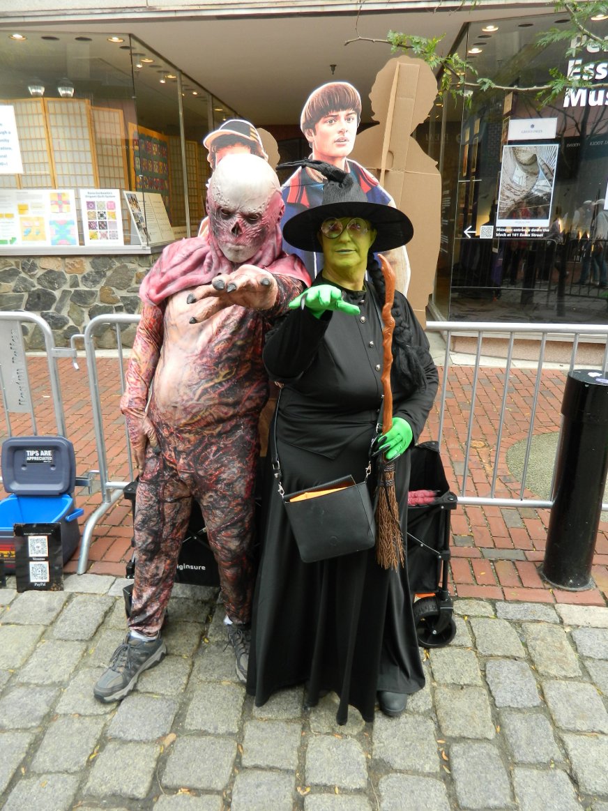 JohnBryanModica's tweet photo. I Was In Salem Once Again For My Halloween Project 2026. The Highlighted Charity For This Aspect Once Again Is: @hopeforukraine

#johnshalloweensojourn #salemma #salemmassachussets #halloween2026 #witchcity #halloweencostume #strangerthings #vecna #wickedwitch https://t.co/YuZvArqOlJ