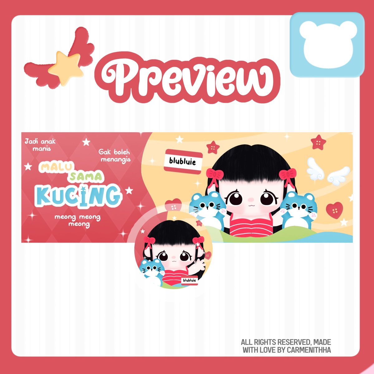 carmenithha's tweet photo. any interaction are appreciated

hai semua,aku mau bawa catalogue layout baru namanya 'softly' sama 'ucing' yang siap di ospek!kalau ada kesamaan sama ba lain boleh langsung dm aku secara baik baik ya!

#zonauang https://t.co/LTJ7ErvVKQ