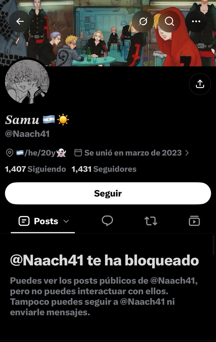 nni_down's tweet photo. JAJAJAJAJA PORQ ME BLOQUEABA 
los invito mi primer bloq 🎉🎉🎉🎉 https://t.co/pcdChy4UIE