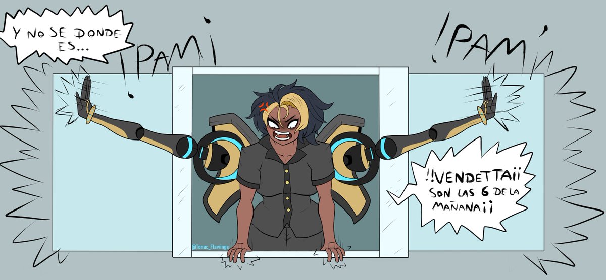 Tonac_Flawings's tweet photo. #OWtober Day 4 and 5: Talon/Vishkar

Ella solo quiere que vuelva 😭
(no hice nada ayer aproposito para sacar esto de Dominetta hoy, pero igual me re cuesta y lo hice todo a las apuradas 🫠)  

#OverwatchFanart #digitalart #Vendetta #Domina #Dominetta https://t.co/it12aeZmD5