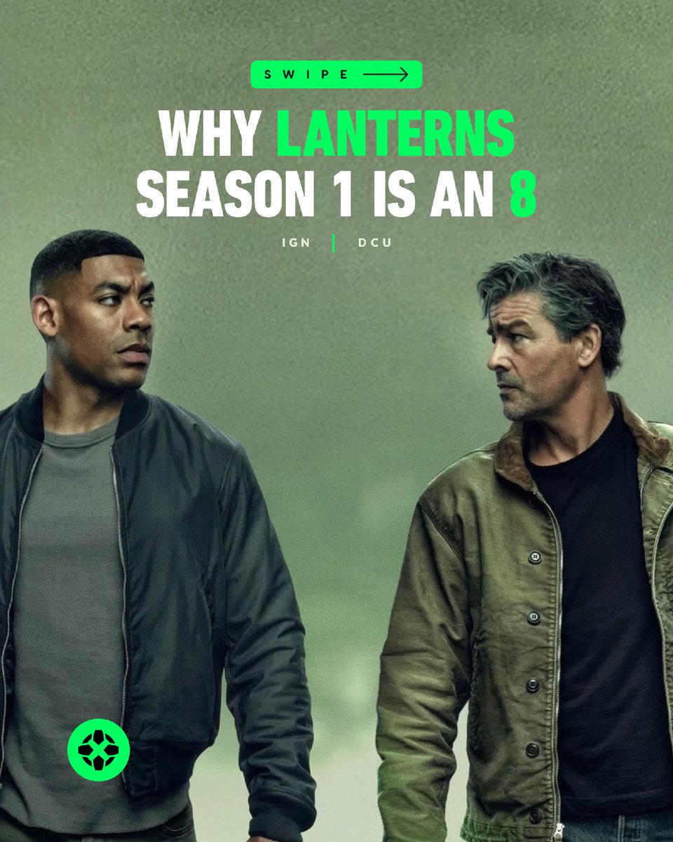 IGN's tweet photo. Whether or not Lanterns ultimately receives a second season, the first has done its job in terms of establishing a compelling new hero in the DCU.

For our recap and review of Season 1: https://t.co/y575rHLoq0 https://t.co/Uxt4Vk72a2