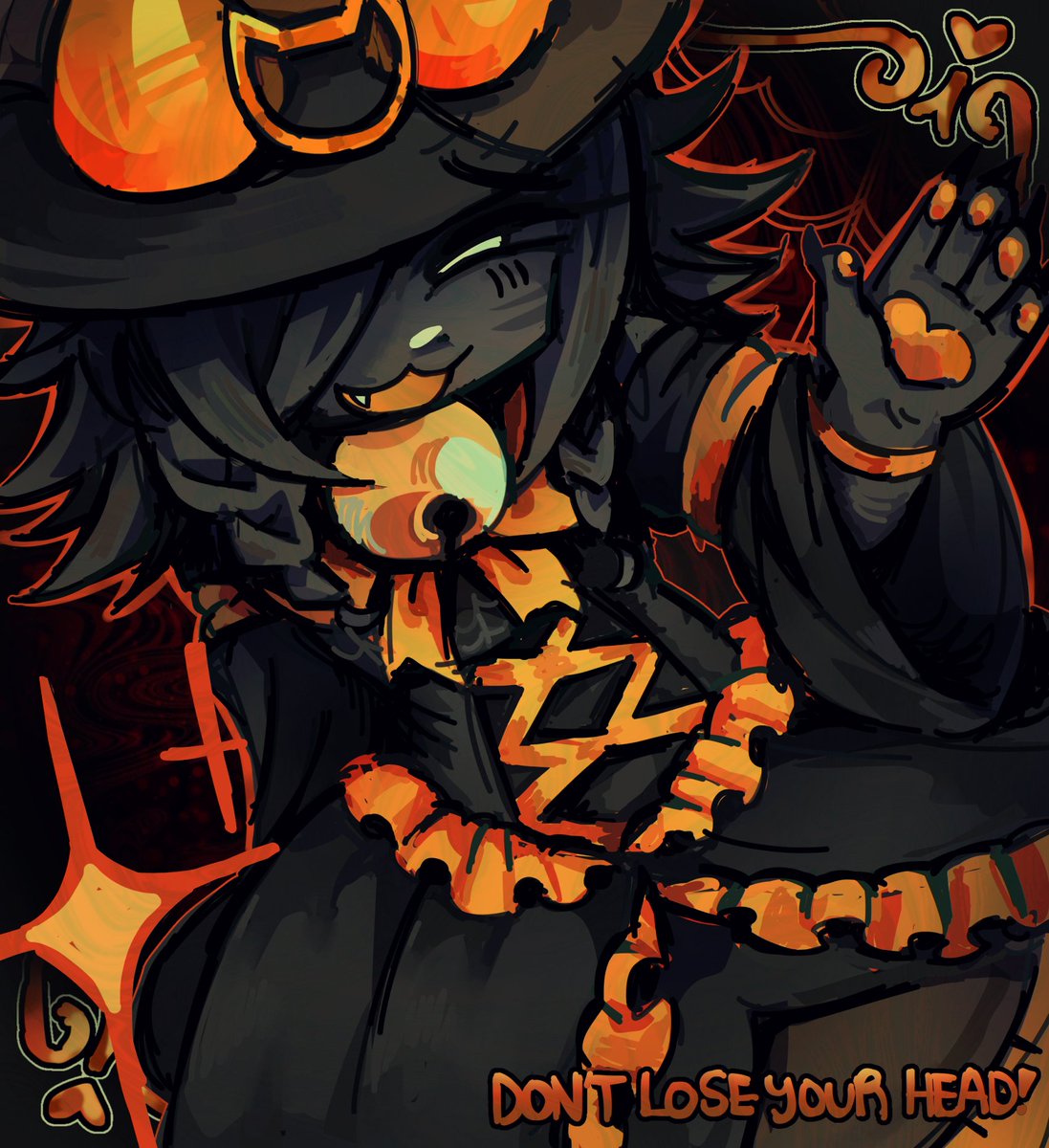 1luckybiscuit's tweet photo. lets all get super spooky NOW #phighting #phightingart https://t.co/rA539mfbhW