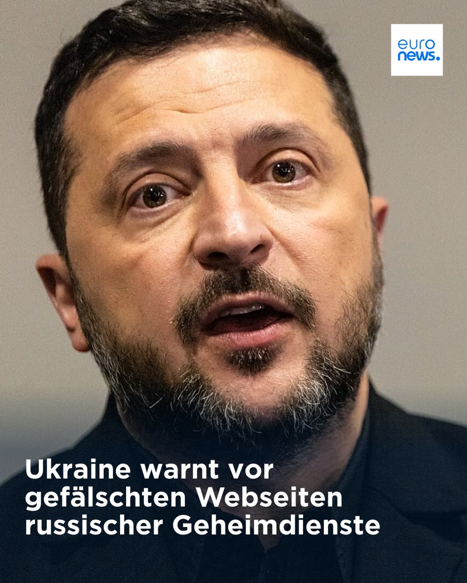 euronewsde's tweet photo. Der ukrainische Geheimdienst wirft Russland vor, offizielle Regierungswebseiten zu fälschen, um Desinformation zu streuen und persönliche Daten abzugreifen. #TheCube
➡️ https://t.co/nUHW5BFXDL https://t.co/SO06f0m0p0