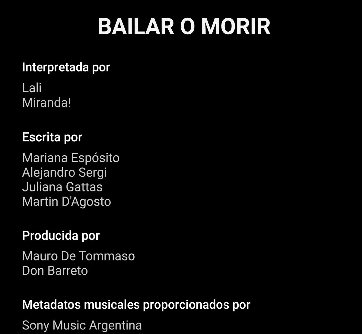 lizziespos's tweet photo. DE VERDAD LA EMOCIÓN QUE TENGO DE PODER ESCUCHAR EL PRIMER SINGLE DE EL ÁLBUM DE LALI CON MIRANDA 😭😭😭 https://t.co/qXi1sv8qGc