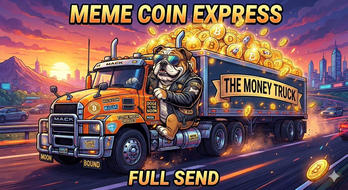 MichaelHarris05's tweet photo. Mack Truck ($MACK) is officially launched! 🛠️ We transport the biggest profit packages directly to your wallets.
buy 
9h6UJ263Bc1Zdnzh6S8i1yGzhG14v8utg2YSuA9Cpump https://t.co/s8jdkyw82u
