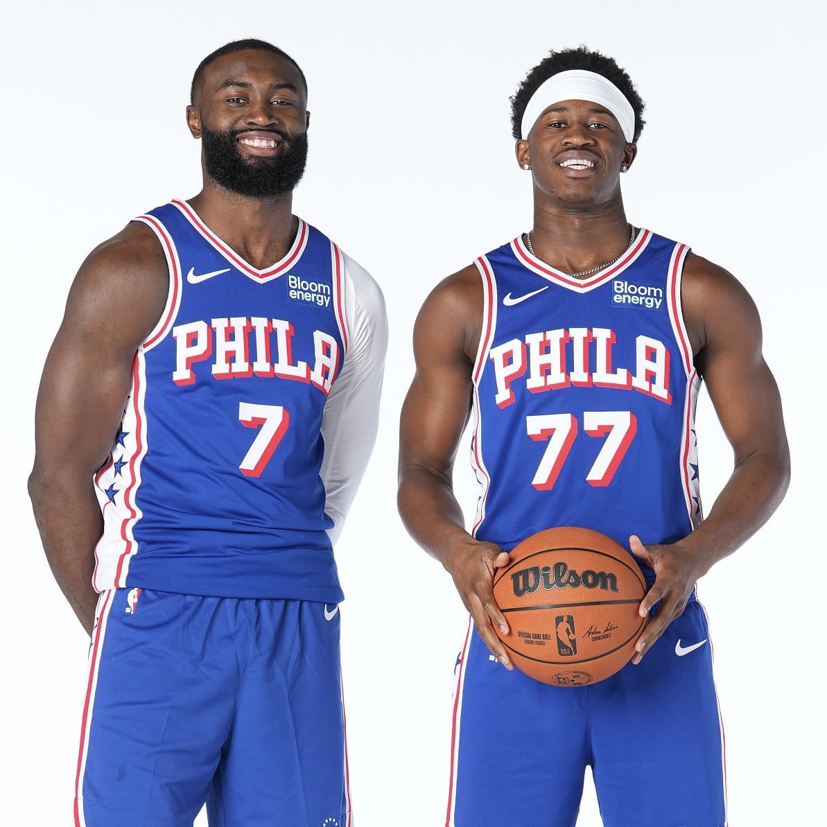 PolymarketHoops's tweet photo. Jaylen Brown calls VJ Edgecombe one of his favorite teammates ever:

“I love VJ already. That’s one of my favorite people in the world, and we just met. His talent level is off the charts.” 📈

(via @PHLY_Sixers) https://t.co/WTjmq22iDc