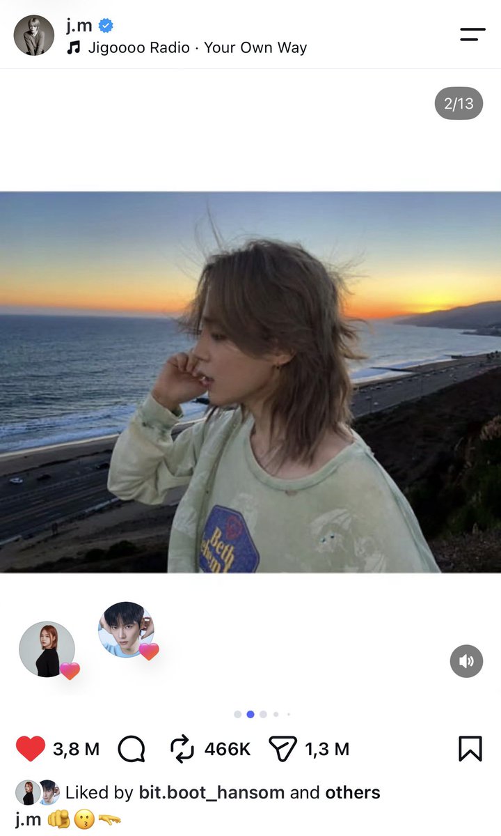 jiminticaI's tweet photo. jimin's bestie Lee Saeon liked his recent post 💘 https://t.co/foSmyIpjNs