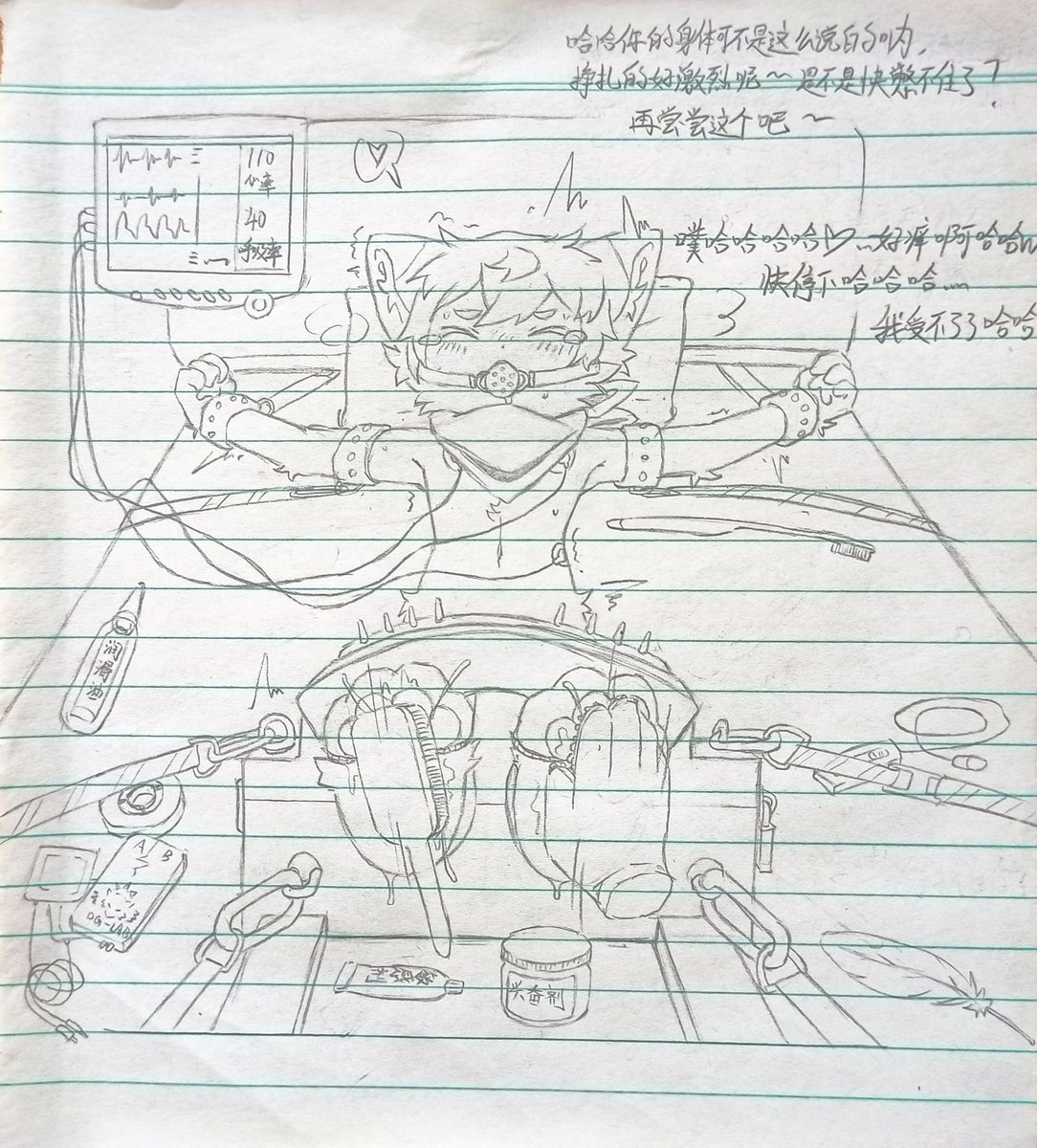 cenchen1998's tweet photo. tk审讯（5/5） https://t.co/YQB2vcuDmx