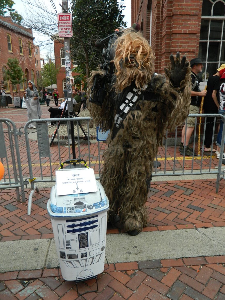 JohnBryanModica's tweet photo. I Was In Salem Once Again For My Halloween Project 2026. The Highlighted Charity For This Aspect Once Again Is: @hopeforukraine
#johnshalloweensojourn #salemma #salemmassachussets #halloween2026 #witchcity #halloweencostume #starwars #wookie #chewbacca https://t.co/AgVVSrGqxE