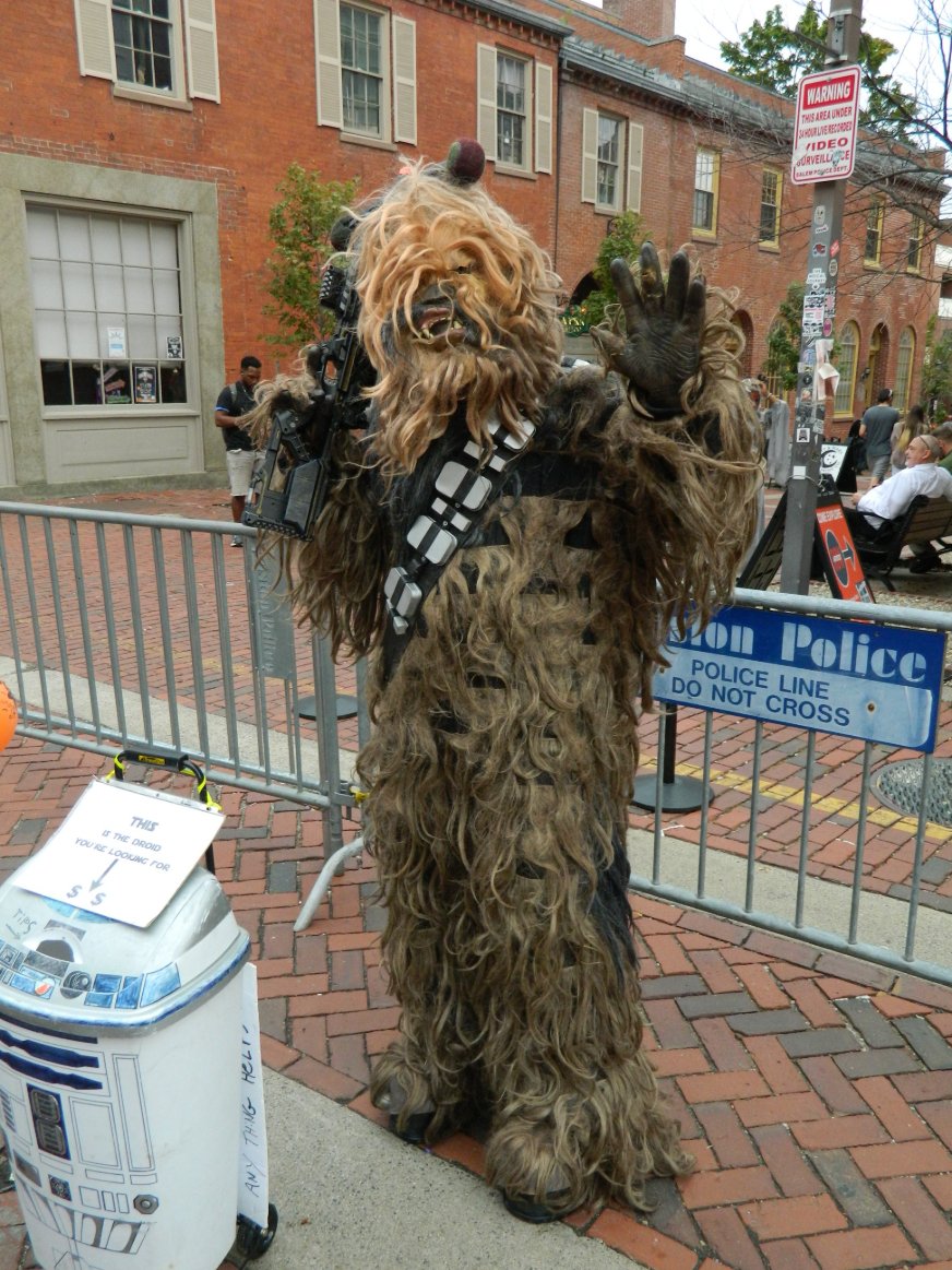 JohnBryanModica's tweet photo. I Was In Salem Once Again For My Halloween Project 2026. The Highlighted Charity For This Aspect Once Again Is: @hopeforukraine
#johnshalloweensojourn #salemma #salemmassachussets #halloween2026 #witchcity #halloweencostume #starwars #wookie #chewbacca https://t.co/AgVVSrGqxE