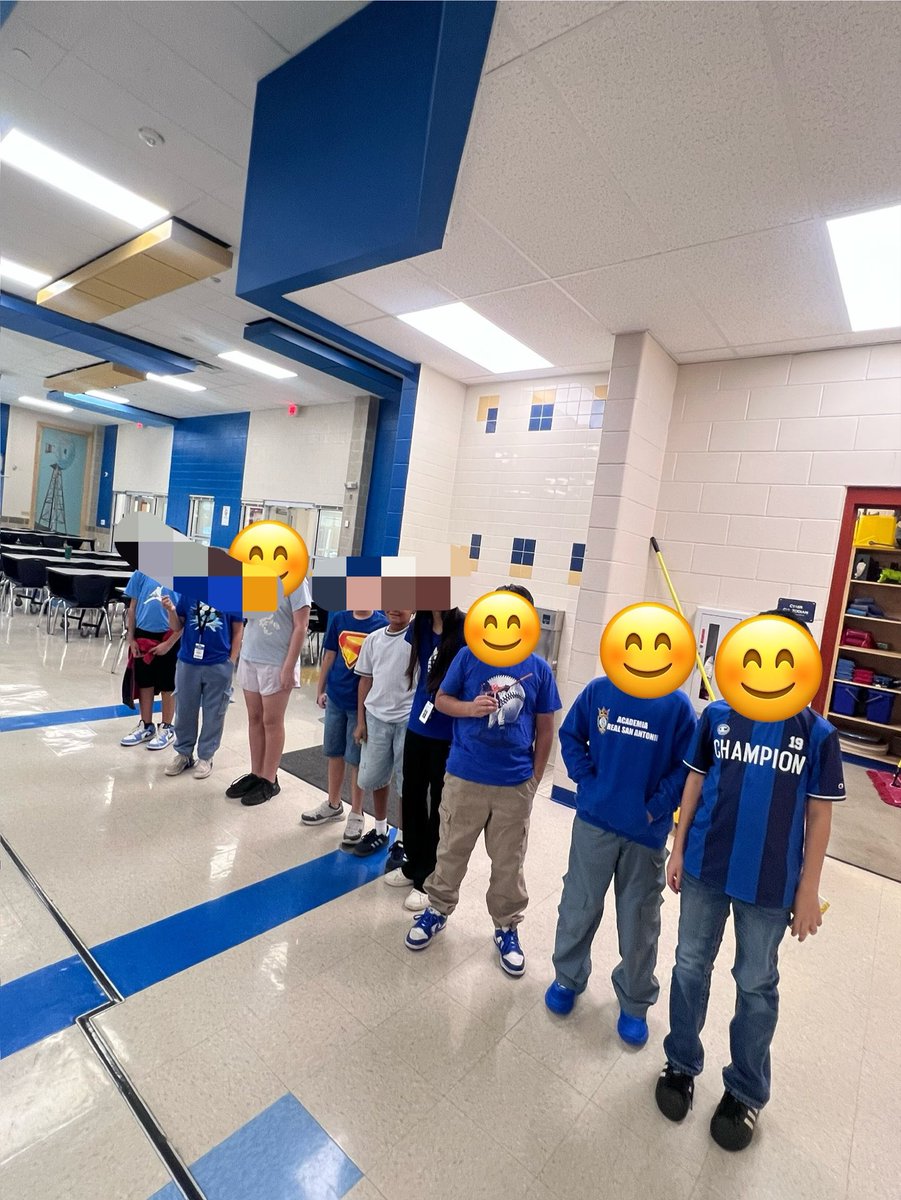 PNeffCounselors's tweet photo. Blue -Up Day @NISDPatNeff 💙💙
Kicking off Anti-Bullying Prevention Month! Let’s create a world of kindness, respect &amp; acceptance. 
@NISDCounseling 
#BeKind #BlueUp #BlueShirtDay2026 https://t.co/0ZWs9xxfYD