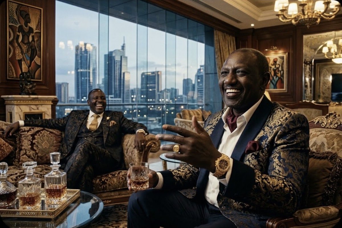 hnnsbnd's tweet photo. Kenya got super rich.
Sorry I meant ONE Kenyan got SUPER RICH the past years. 
While most Kenyans struggle to make ends meet.

🚨 KENYA’S DEBT & CORRUPTION BY THE NUMBERS: WHERE DID THE TRILLIONS GO?
While ordinary Kenyans struggle with high taxes and poor public services, high-cost infrastructure loans combined with persistent corruption have drained our national treasury.

📊 THE INFRASTRUCTURE BILL (IN SHILLINGS)
• Mombasa–Nairobi SGR: ~Ksh 490 Billion ($3.8B)
• Nairobi–Naivasha SGR Extension: ~Ksh 193 Billion ($1.5B)
• Eurobond Sovereign Issuances: Over Ksh 1.2 Trillion ($9B+) borrowed from commercial international lenders at high interest rates.  
Total cost? Over Ksh 1.8 Trillion on just a handful of megaprojects—many constructed at bloated prices per kilometer compared to regional standards.

📉 CORRUPTION INDEX SCORE: 10 YEARS OF STAGNATION
According to Transparency International (Score out of 100, where 0 is highly corrupt):
• 2015: Score 25 (Rank 139)
• 2018: Score 27 (Rank 144) — Height of NYS & Dam scandals
• 2022: Score 32 (Rank 123)
• 2025: Score 30 (Rank 130)  
Kenya remains stuck in the bottom 30% globally, scoring 30/100—well below the Sub-Saharan African average (32) and global average (42).  

💔 THE RESULT ON THE GROUND
When megaprojects are inflated by 20%–40% in kickbacks and debt is taken on at commercial rates, the outcome is simple:
1️⃣ Over 60% of tax revenue goes to debt interest, not hospitals or schools.
2️⃣ Roads deteriorate because maintenance funds are diverted to debt service.
3️⃣ Doctors and civil servants remain underpaid while debt principal mounts.

Kenya does not lack resources or revenue—it suffers from inflated contracts and systemic leakage.

I truly believe Kenya has everything to thrive. Except a competent integer leadership.
The system is utterly corrupt & literally 90-99% of people on the ground & even online agree.

🇰🇪 needs air to breathe & I hope it will get it asap before it drowns in debt & crimes.

Wishing all Kenyans a fair, prosperous and safe future & society!