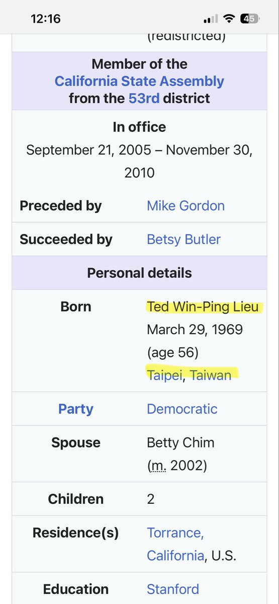 Tijuanaalavits's tweet photo. REMEMBER THIS BITCHES TERM ENDS ON JANUARY 2027. THIS FILTH NEEDS TO BE UNEMPLOYED AND GO BACK TO CHINA.

WIN-PING CAN’T EVEN KEEP UP WITH ALL HIS LIES. HE’S BEEN A PROVEN  LIAR… EVEN MEDIA POINTS IT OUT.. 🤣🤣

LET’S START CALLING HIM BY HIS BIRTH NAME.. 
👇
TED “LIE’U”  “WIN-PING” BORN IN CHINA.. A CHINA LOYALIST WHORE👍 
HIS LAST NAME EVEN POINTS OUT WHO IS —> LIE-U

WIN-PING  VOTED **NOT** TO DEPORT ILLEGALS *CONVICTED OF RAPE
LET THAT SINK IN 

🤔WHAT POLITICIAN PUTS RAPISTS BEFORE CITIZENS? WIN-PING DOES.. A RAPIST WHO PROBABLY RAPES BOTH OF THIS CHILDREN … OH YA.. ALSO FOR CHINA