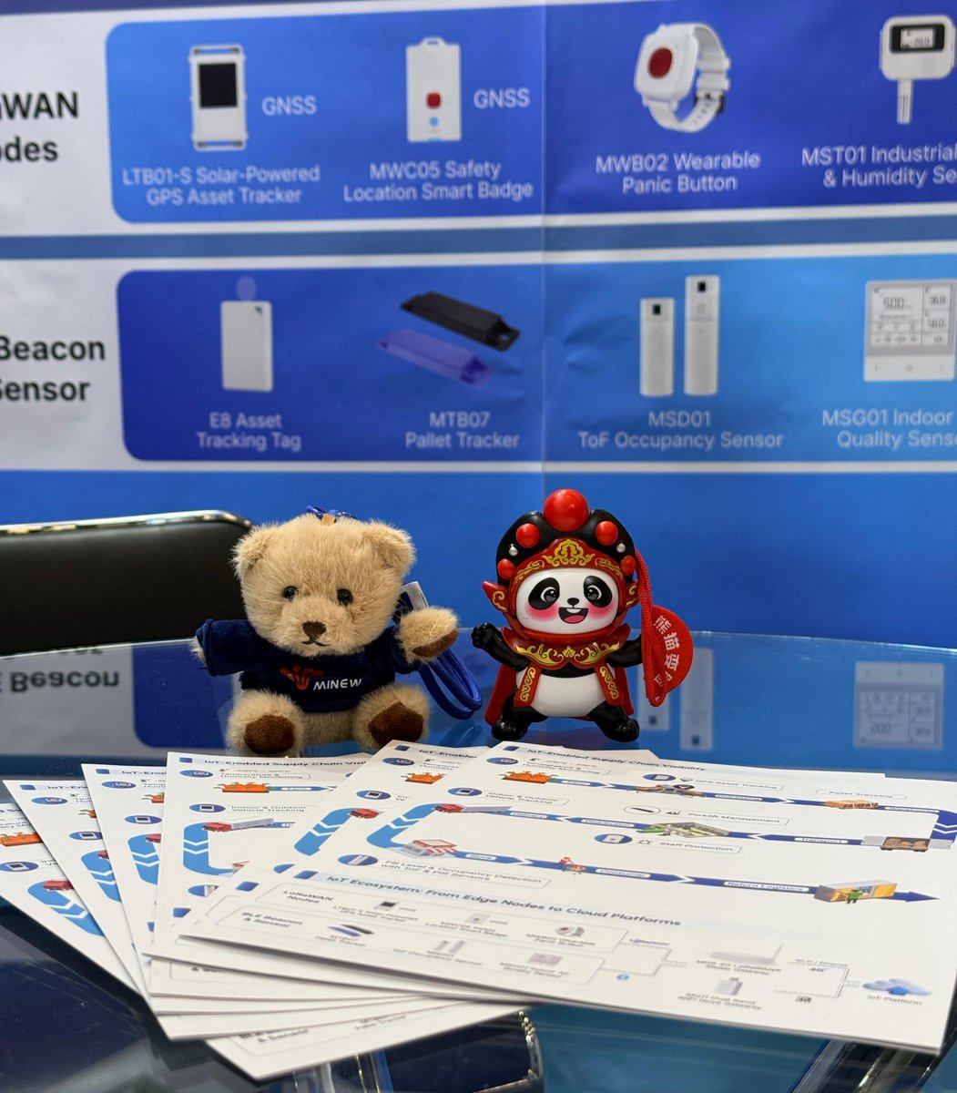 Minew_Tech's tweet photo. All set for Futurecom 2026! 🇧🇷

Explore Minew IoT hardware, meet our team, and look out for a few little Minew friends at Booth D076.

See you in São Paulo!

#Minew #Futurecom #IoT #IoTHardware https://t.co/AdP1aojdD7