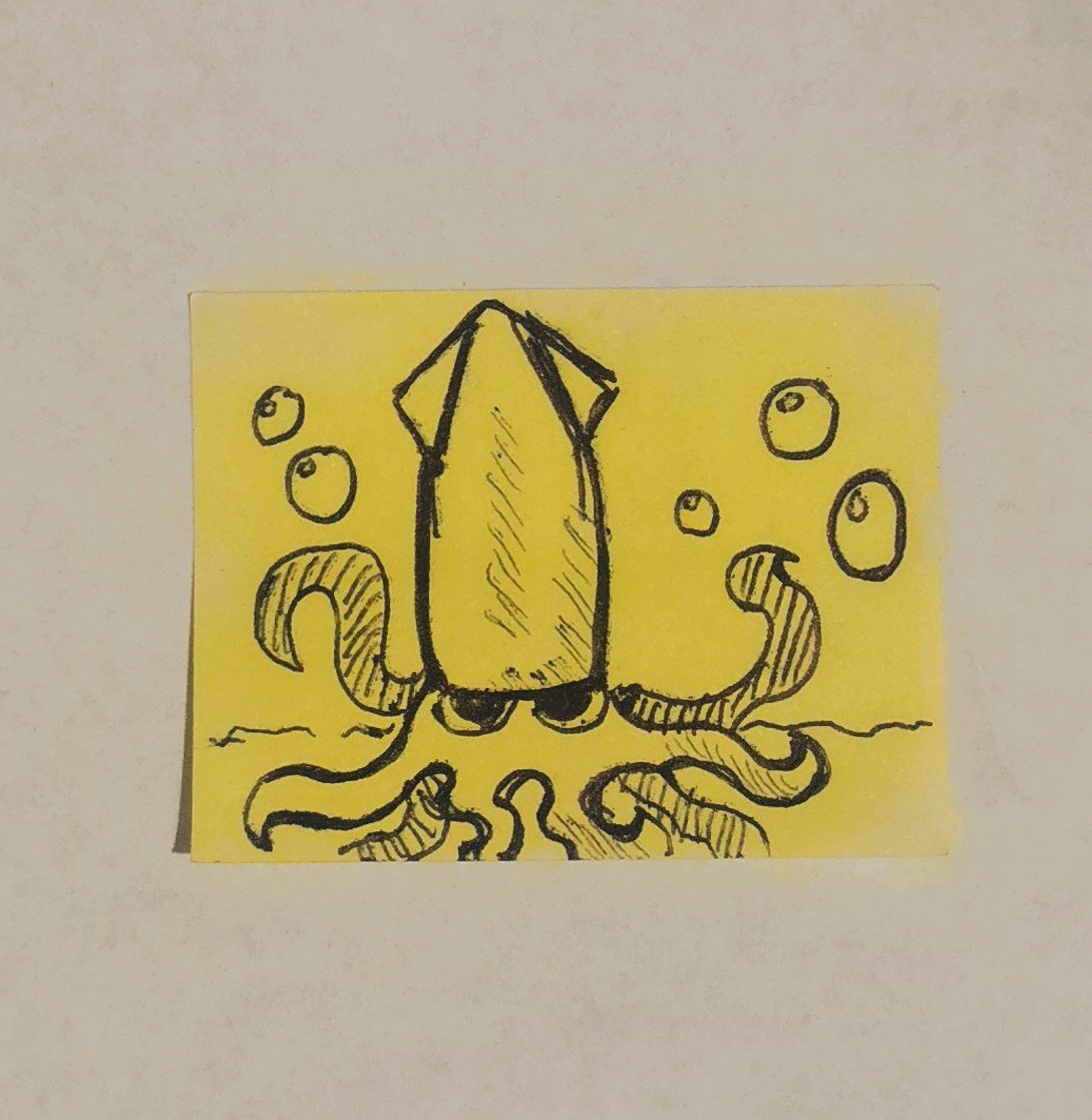 Kaimanki's tweet photo. Squid - #05

[#spilledinktober #artdoodle #tradicionaldrawing] https://t.co/g9XdCktRMX
