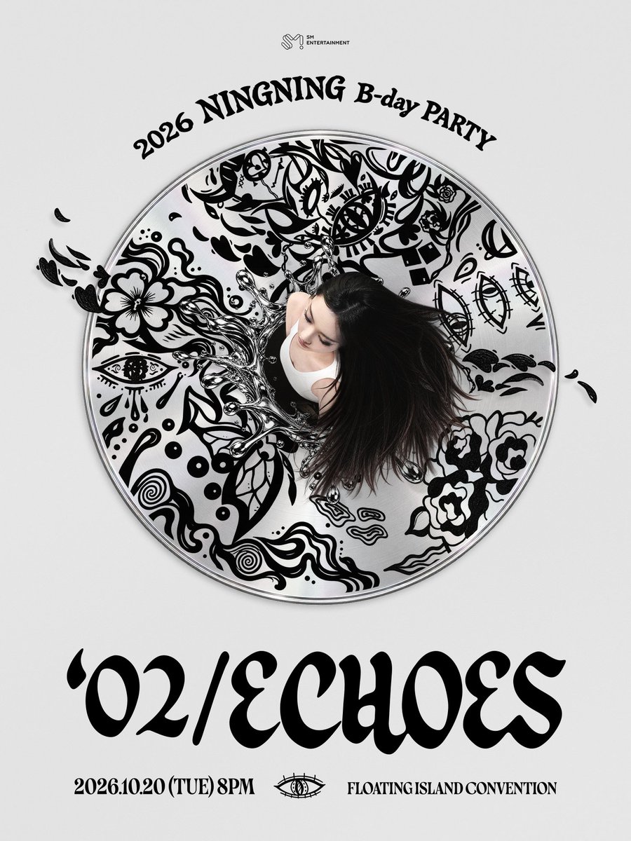 melonticket_kor's tweet photo. 2026 #NINGNING B-day PARTY [‘02/ECHOES]

아기호랑이 닝닝의 ˗ˋ 25번째 ˊ˗ 생일🐯

🔗 https://t.co/hmZpABrYNV
🌏 https://t.co/dC6gUWKRUL

10.20(화) 8PM | 세빛섬 플로팅 아일랜드 컨벤션
선예매 10.12(월) 8PM
일반예매 10.13(화) 8PM https://t.co/dGuc5FYBgn