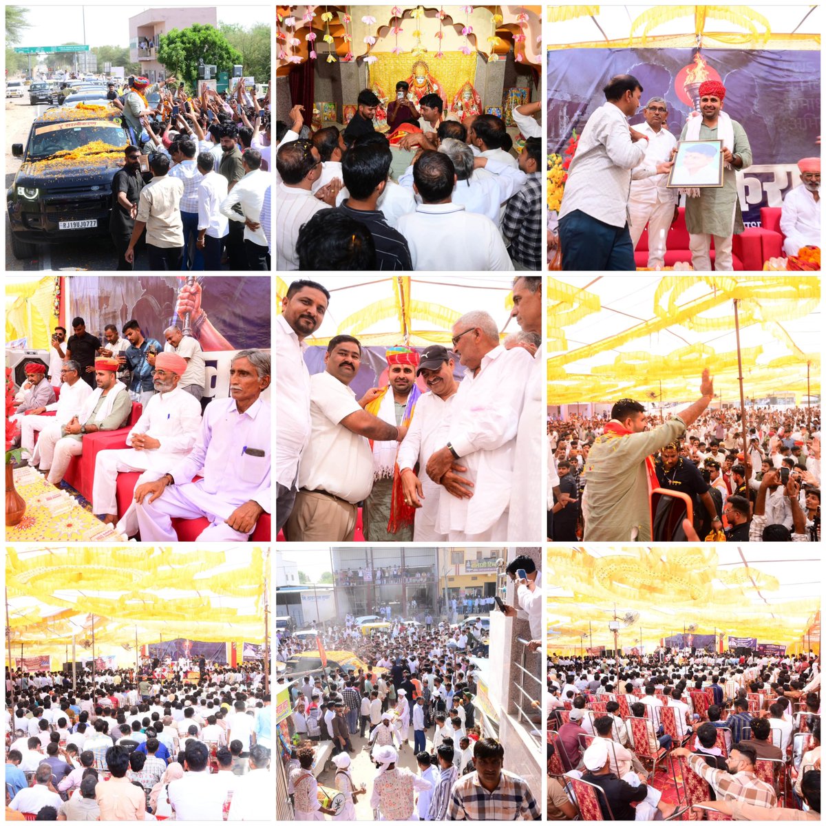 weareskpf's tweet photo. @RavindraBhati__ द्वारा निकाली जा रही EWS सरलीकरण यात्रा के द्वितीय चरण के प्रथम दिन की यात्रा श्रीडूंगरगढ़ से प्रात: 10 बजे शुरू होकर बीकानेर में रात को 01 बजे संपन्न हुई।
@shri_kys
@Shri_PF
#सरलीकरण
#EWS
#weareskpf https://t.co/TTWYpi0b3W