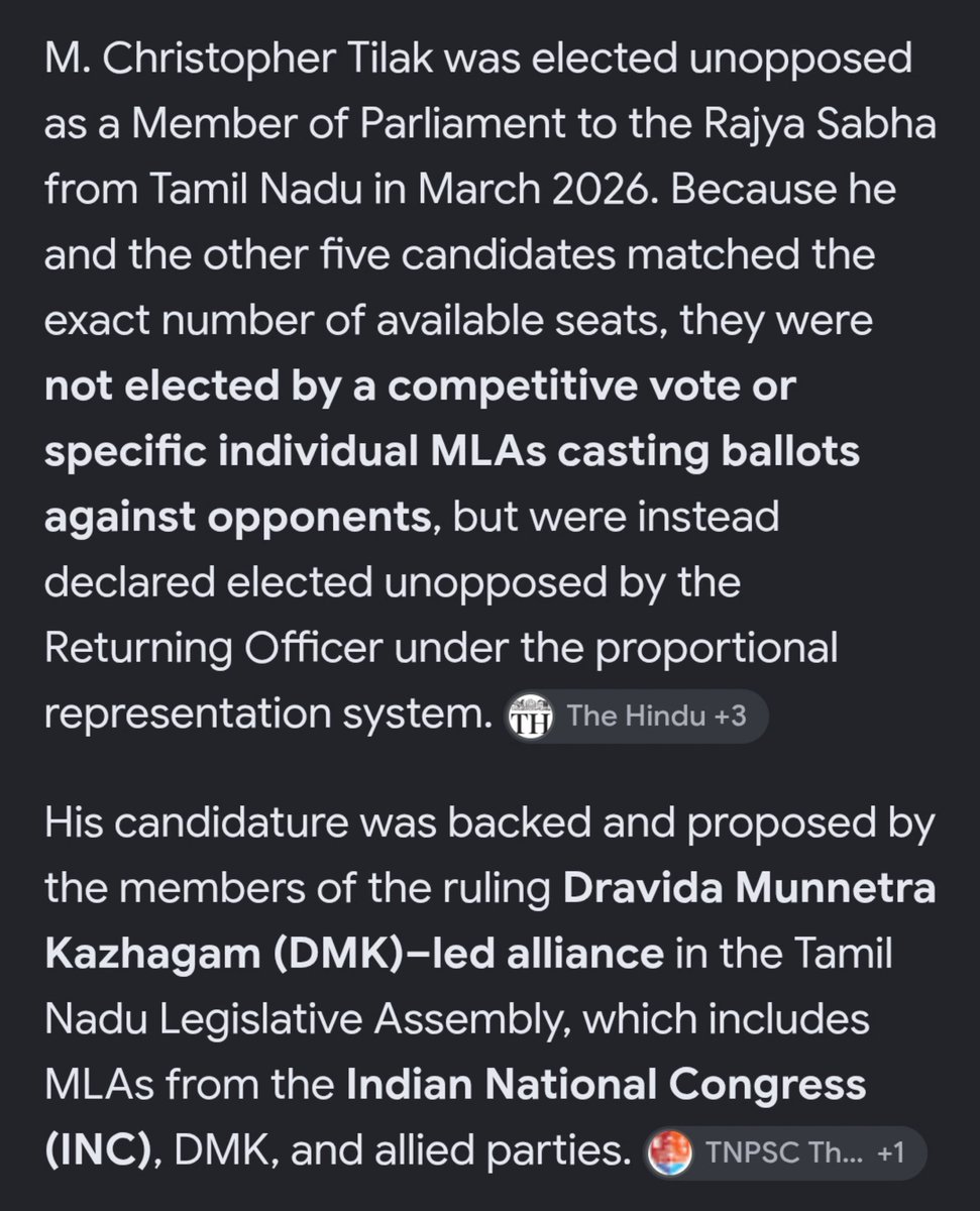 Mahendtweets's tweet photo. @leftzalwaysrite // 34 எம் எல் ஏக்கள் வாக்களித்தால் தான் ஒரு மாநிலங்களவையின் எம் பி(Rajya Sabha MP) ஆக முடியும்// https://t.co/spQ39Gejvl