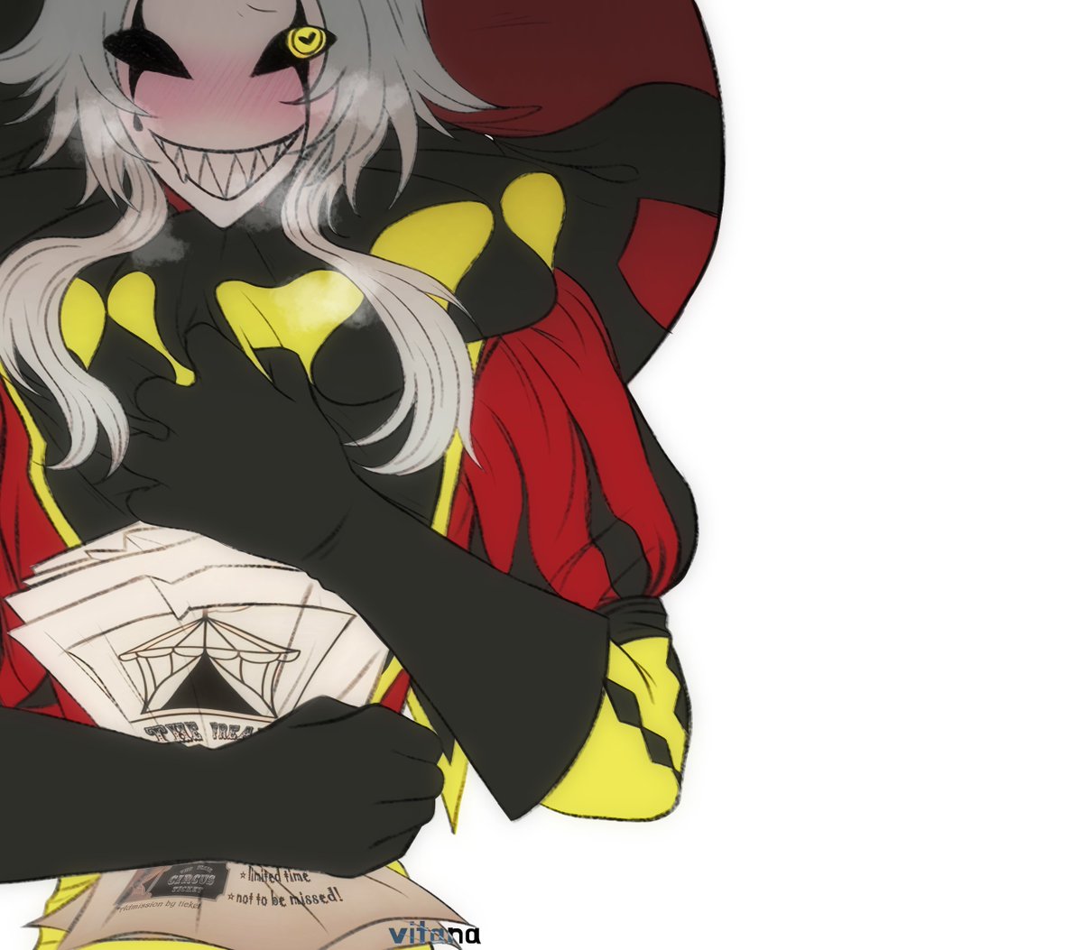 ryirsh's tweet photo. #pierrot #thefreakcircus #tfc #fanart #dijitalart 
sprites!
1. https://t.co/SkIjr85q2N