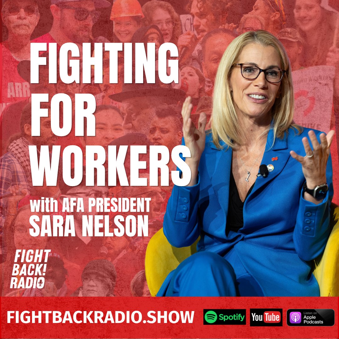 FightBackRadio's tweet photo. On the cutting edge of Organized Labor @FlyingWithSara sits down with @RichardBerg8 to talk about @afa_cwa #UnitedAirlines #DeltaAir  #Spirit 

https://t.co/YFUpnFA5fe https://t.co/1PnxRLKN70