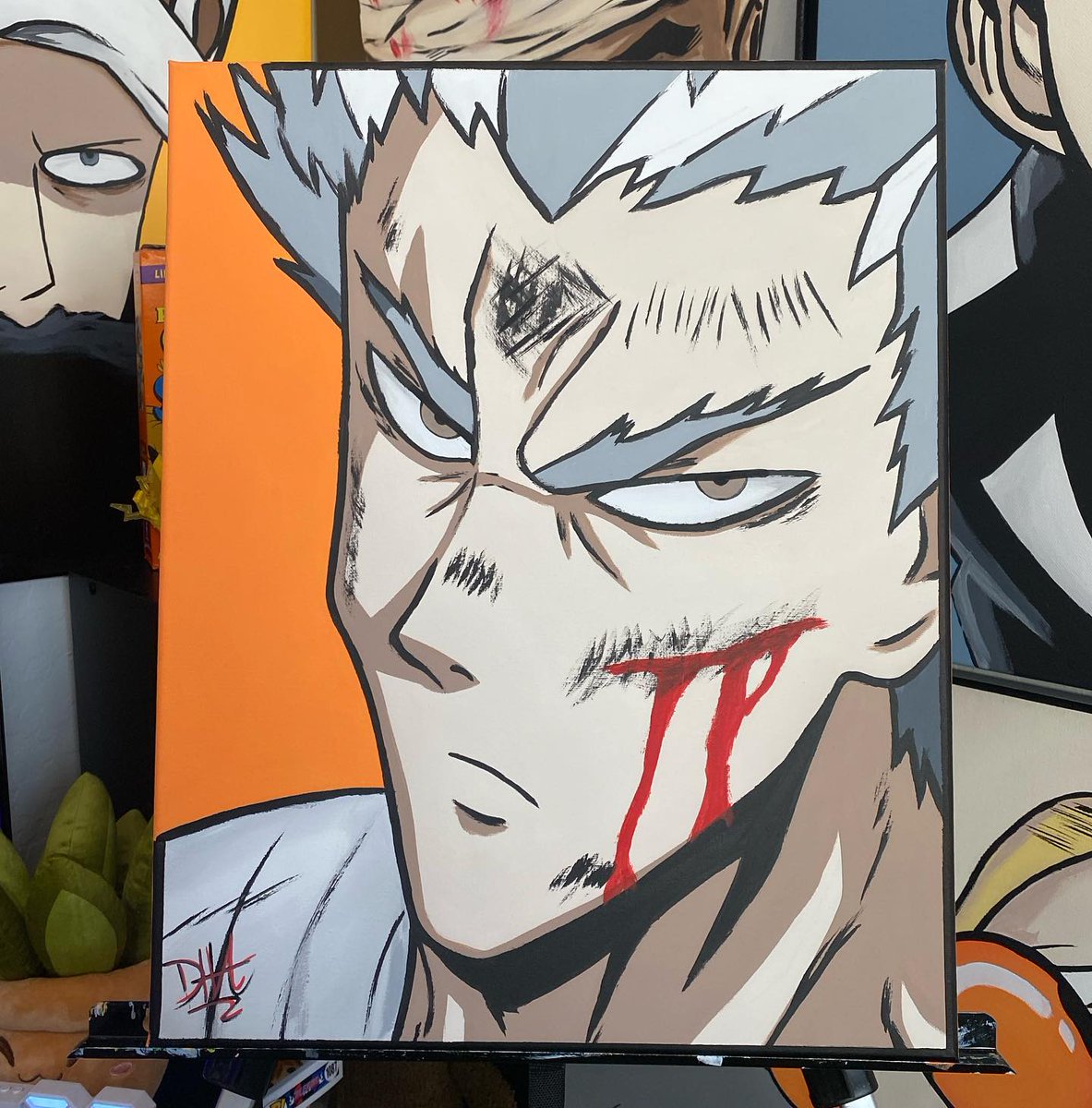 PaislSGSilvarCh's tweet photo. Garou SOLD

16x20 inch canvas available on DreadHeadArts. https://t.co/ToBFZAbbHc