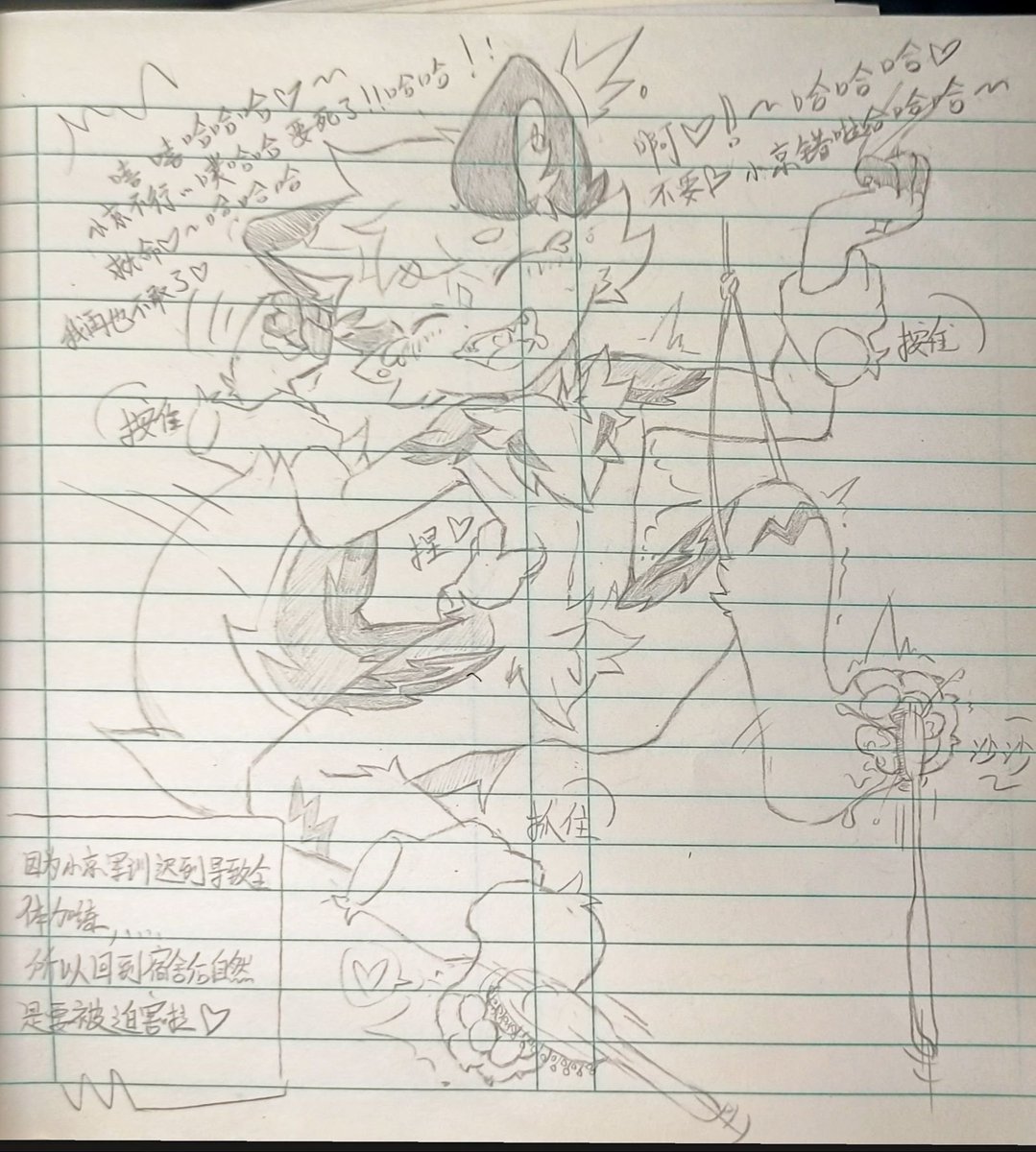 cenchen1998's tweet photo. 迟到的惩罚～
#furry #tk https://t.co/0FMbsJp3pr
