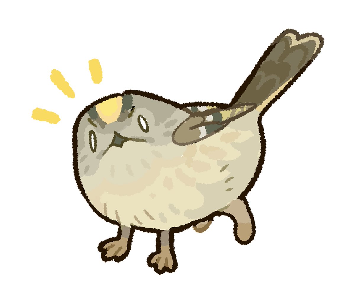 unknowncyc's tweet photo. The griffins of the order Passeriformes https://t.co/CqFsDSzrE4