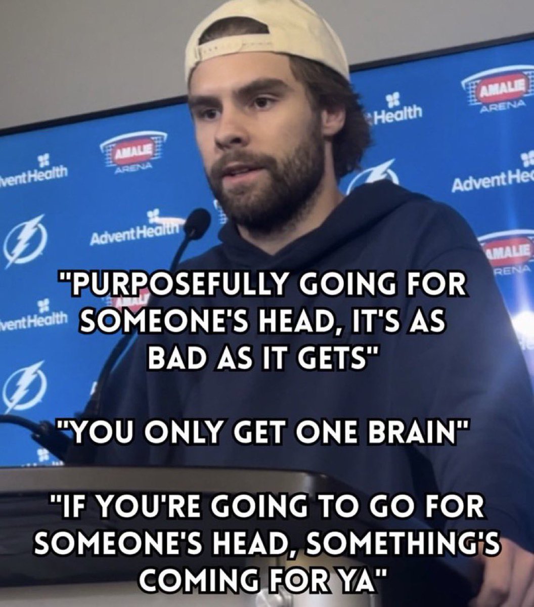 JakeW_8's tweet photo. He’ll be in the press box for a couple games for that one. Same dude who said this after taking a deserved elbow to the chin… https://t.co/Nfm9S7NsX3