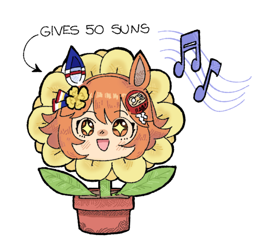 DonPerip's tweet photo. today's doodle... fuku-plant fanart! https://t.co/1RDhgbv6c8
