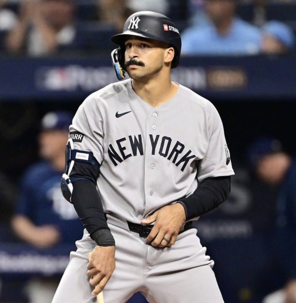 SleeperYankees's tweet photo. TRUE OR FALSE: The Yankees donβt have the right pieces to win a World Series. https://t.co/0r70iFkFcZ