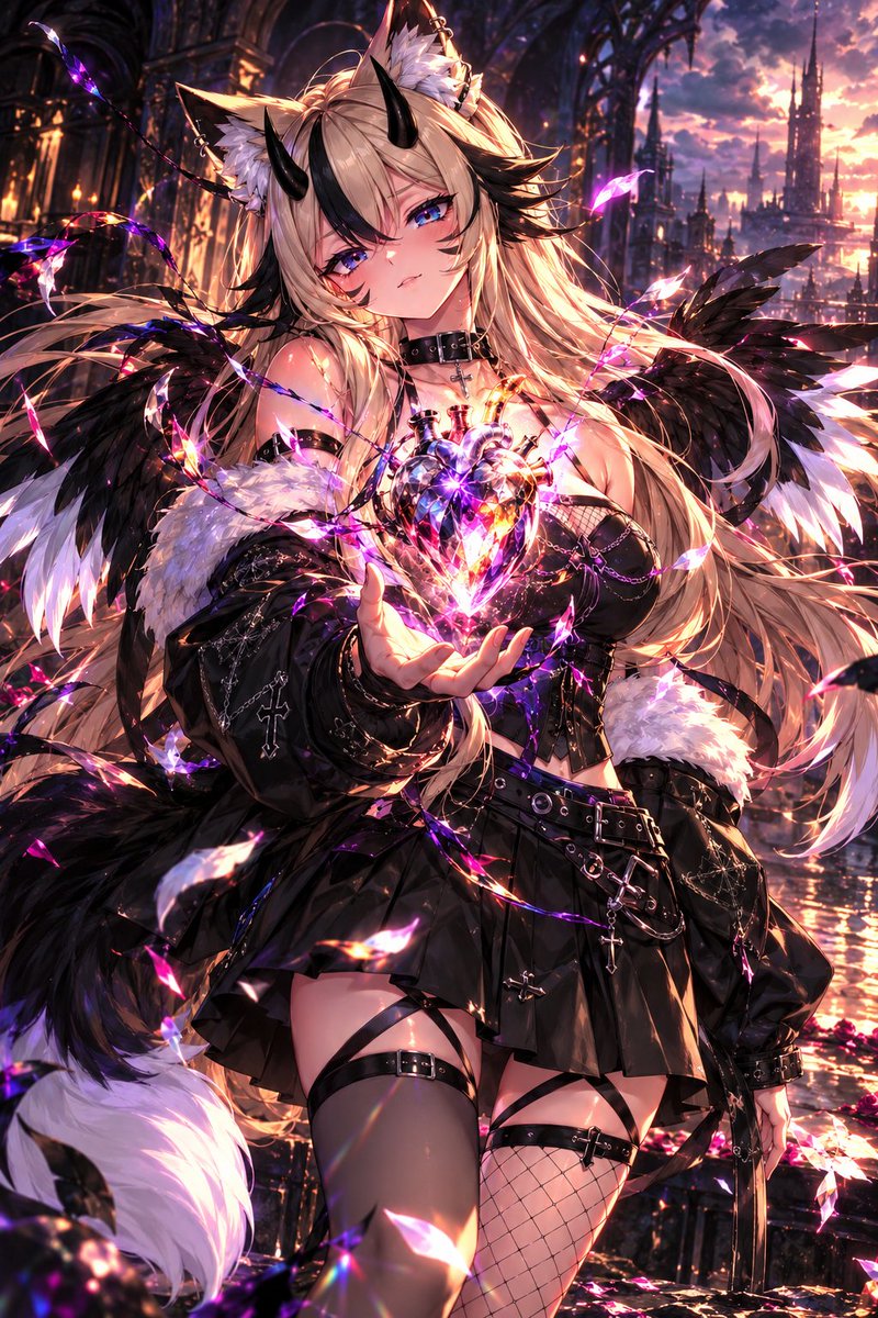 FlayFullstar's tweet photo. Show your hearts! This prompt has the character in your ref sheet showing of a crystallized representation of thier heart. Have fun!
https://t.co/JIa9QLRD1p https://t.co/s8VI5MINAl