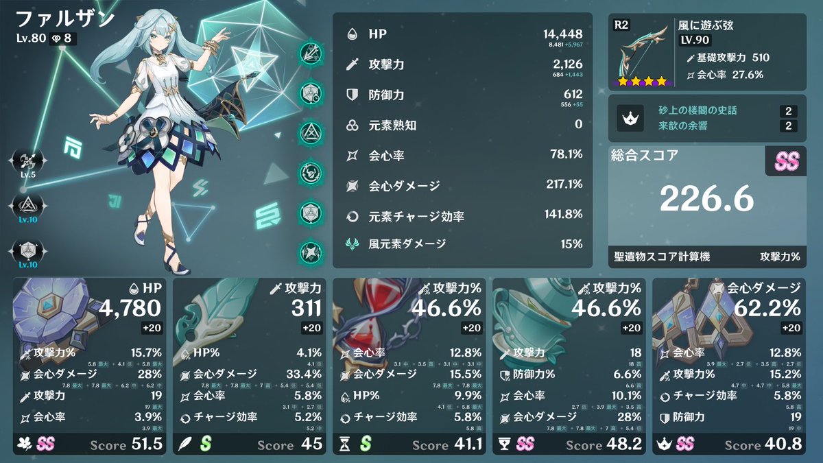 Memori2000's tweet photo. ファルザン砂上4セット発動���な��て泣く泣く2セットにした https://t.co/wQempvCquk